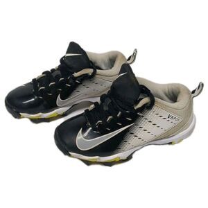 Nike Vapor Youth Football Cleats Size 12C Children Sports Black/ White 12 C